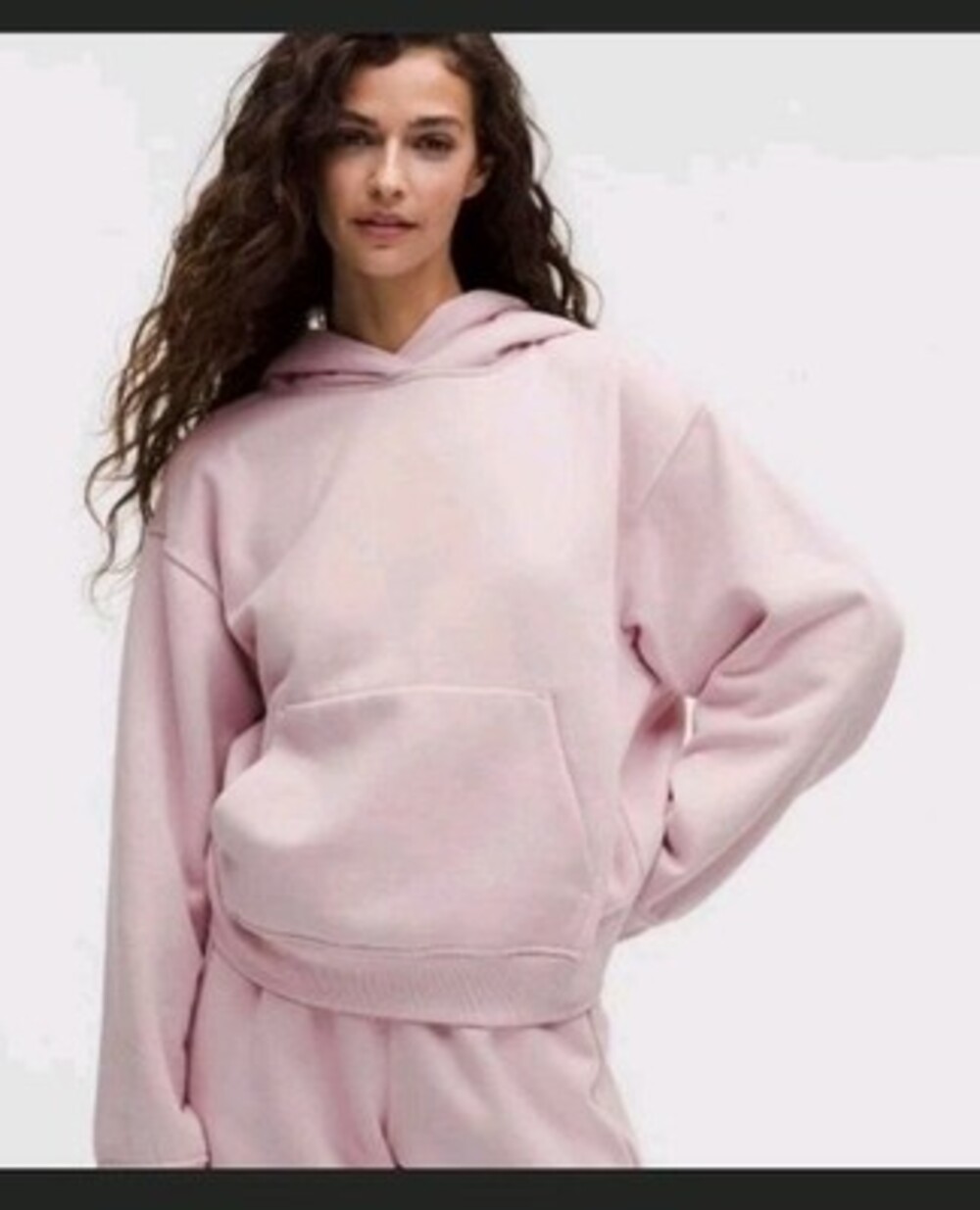 Lululemon Steady State Oversized Hoodie Women Porcelain Pink  Pullover NWT LARGE